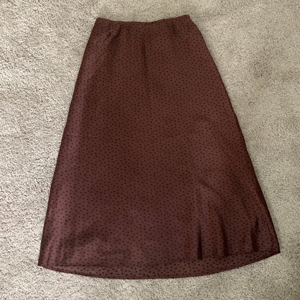 Abercrombie satin skirt